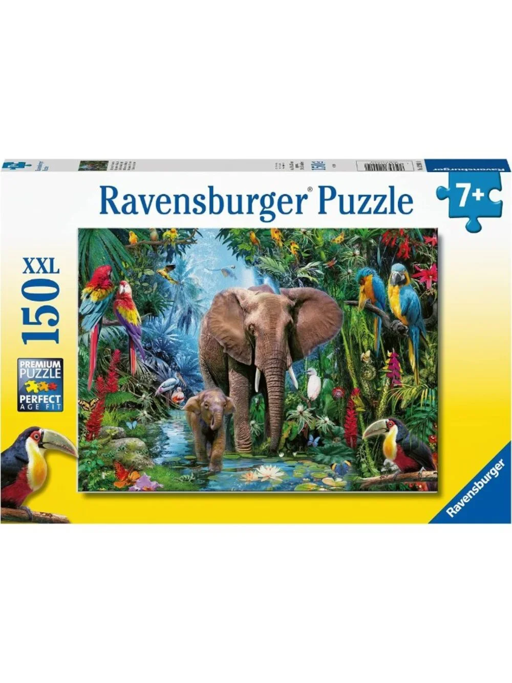 Safari Animals 150-Piece Kids Puzzle - Unique Pieces, Perfect Fit, Fun Activity